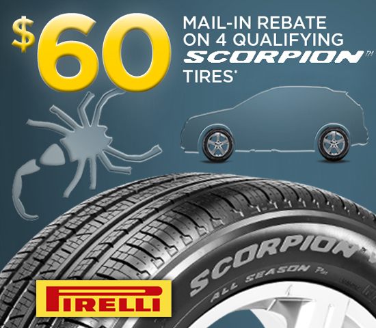 Pirelli 60 Rebate Kost Tire And Auto Tires And Auto Service 