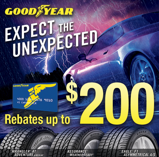 Kost Tire Goodyear Rebate | Kost Tire and Auto – Tires and Auto Service –  Pennsylvania and New York